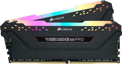 Corsair Vengeance RGB Pro 16GB DDR4 RAM mit 2 Modulen (2x8GB) und Geschwindigkeit 3600 für Schreibtisch