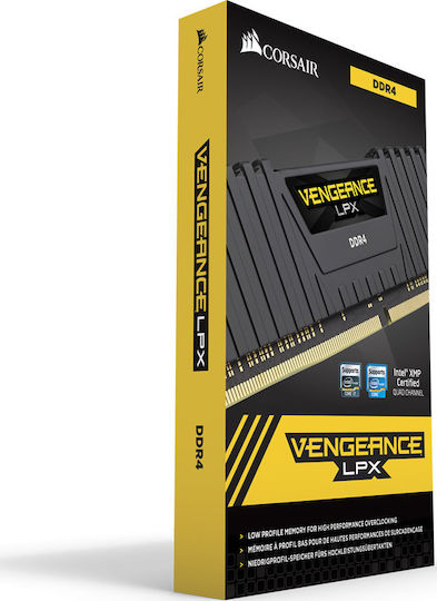 Corsair Vengeance LPX 16GB DDR4 RAM cu 2 module (2x8GB) și Viteză