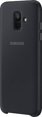 Samsung Dual Layer Cover Μαύρο (Galaxy A6 2018)