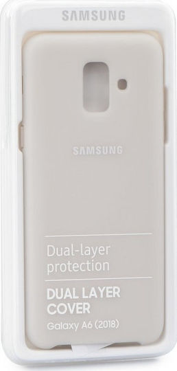 Samsung Задна корица Пластмаса Златист (Galaxy A6+ 2018) WW