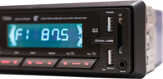 Osio Car Radio 1 DIN Bluetooth USB