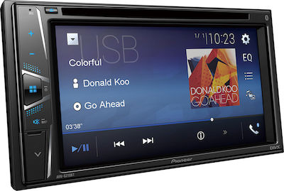 Pioneer Ηχοσύστημα Αυτοκινήτου Universal 2DIN (Bluetooth/USB/AUX) με Οθόνη Αφής 6.2"