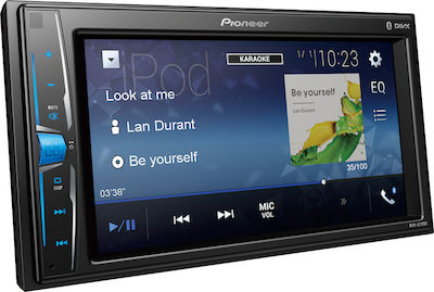 Pioneer Ηχοσύστημα Αυτοκινήτου Universal 2DIN (Bluetooth/USB/AUX) με Οθόνη Αφής 6.2"