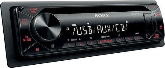 Sony Ηχοσύστημα Αυτοκινήτου 1DIN (USB) με Αποσπώμενη Πρόσοψη