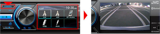 JVC Ραδιόφωνο Αυτοκινήτου 1 DIN (Bluetooth/USB)