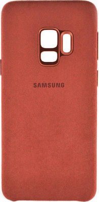 Samsung Alcantara Cover Κόκκινο (Galaxy S9)
