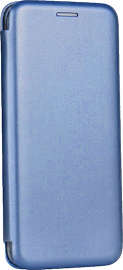 Book Δερματίνης Μπλε (Redmi Note 8 Pro)