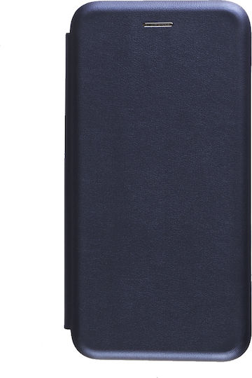 Book Δερματίνης Μπλε (Redmi Note 8 Pro)