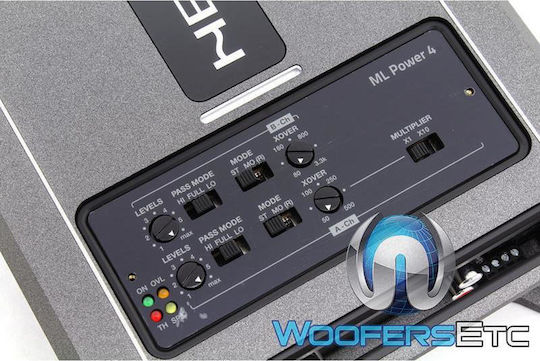 Hertz Car Audio Amplifier ML Power 4 4 Channels (D Class)