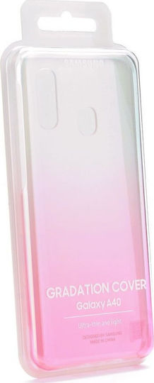 Samsung Back Cover Σιλικόνης Ροζ (Galaxy A40)