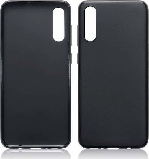 Hurtel Back Cover Silicone 1.2mm Black (Galaxy A70)