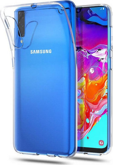 Hurtel Back Cover Silicon 0.5mm Transparent (Galaxy A70)
