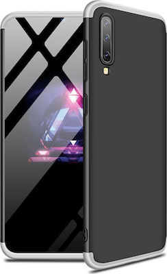 GKK 360 Full Cover Μαύρο-Ασημί (Galaxy A70)