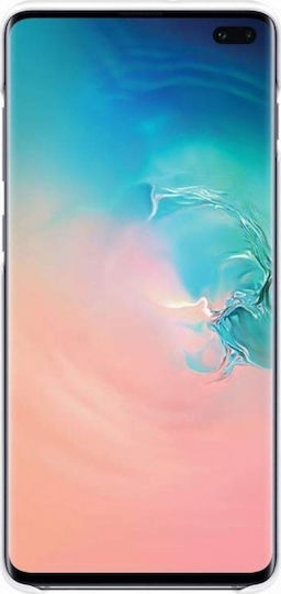 Samsung Coperta din spate Plastic Alb (Galaxy S10)