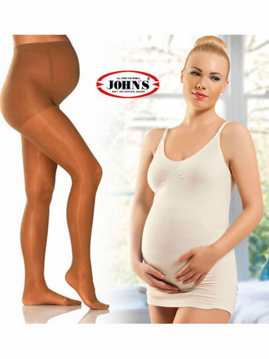 Johns 70DEN Μαύρο Καλσόν Εγκυμοσύνης Johns 70DEN Μαύρο Καλσόν Εγκυμοσύνης