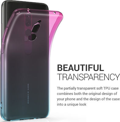 KWmobile Silicone Back Cover Transparent (Redmi 8)