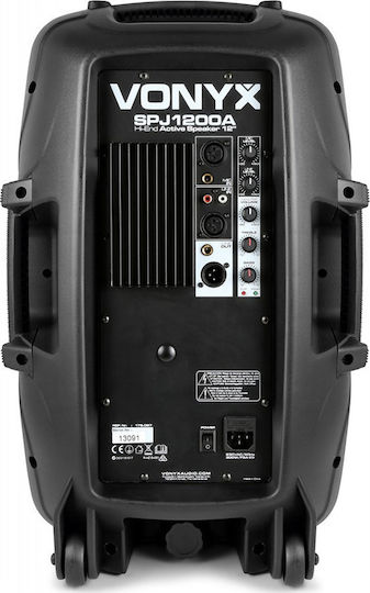 Vonyx SPJ-1200A 178.027 Active Speaker PA 200W with Woofer 12" 30x35x58cm.
