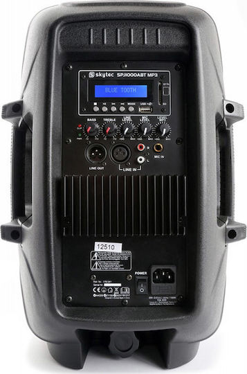 Vonyx SPJ-1000ABT 178.041 Active PA Speaker 100W with 10" Woofer 26x32x49.5cm