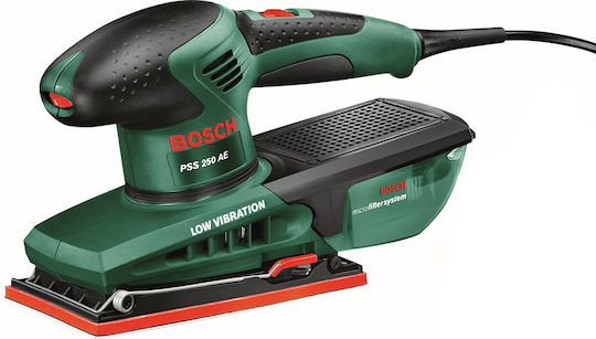 Bosch PSS 250 AE Παλμικό Τριβείο 250W με Σύστημα Αναρρόφησης