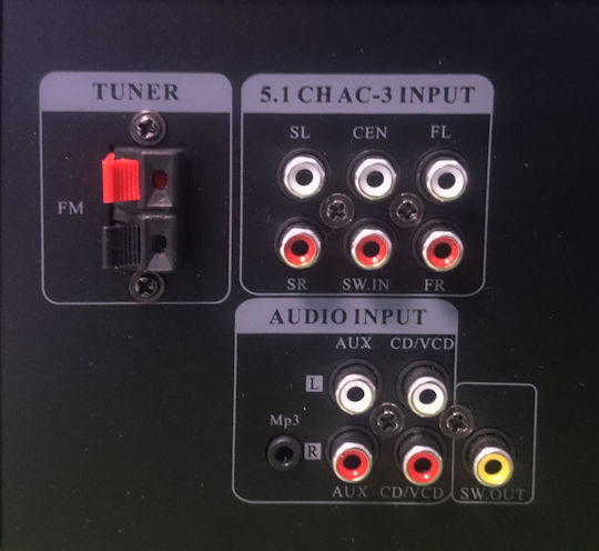 Akai Proffesional Amplificator Karaoke AS110RA-320BT Negru