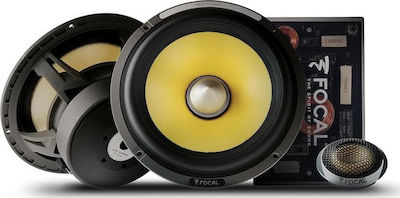 Focal Set Auto-Lautsprecher ES 165KX2 Autolautsprecher 6.5" mit 120W RMS (2 Weg)