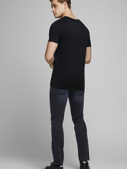 Jack & Jones Ανδρικό Παντελόνι Τζιν με Slim Εφαρμογή Blue Denim