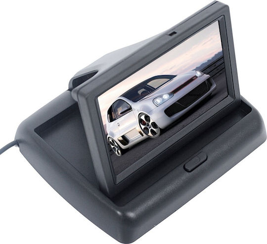 4.3" Car Screen Αναδιπλούμενη for Dashboard Universal