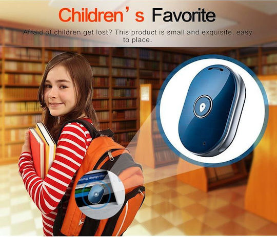 Q60 Waterproof Mini GPS Tracker with GSM, LBS for Children/Elderly & Climbers