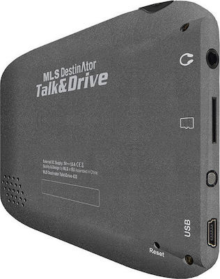 MLS Συσκευή Πλοήγησης GPS Talk&Drive 433 (Greece & Cyprus) με Οθόνη 4.3" USB & Slot pentru card 33.ML.520.194