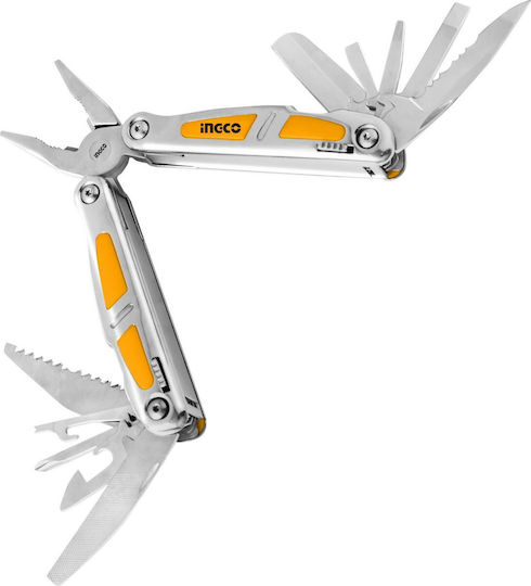 Ingco Multitool Orange mit Scheide
