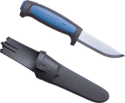 Morakniv Pro S Messer Blau mit Klinge aus Rostfreier Stahl in Scheide