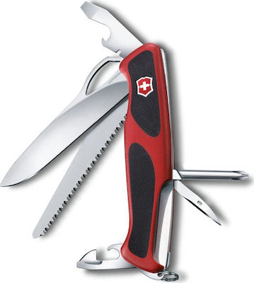 Victorinox Ranger Grip 78 Swiss Army Knife Red