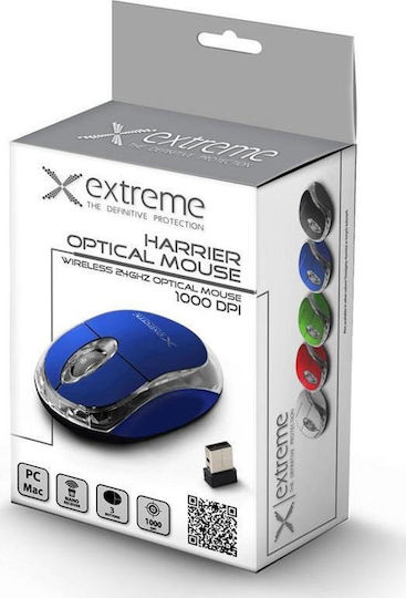 Esperanza Extreme Wireless Mouse Blue