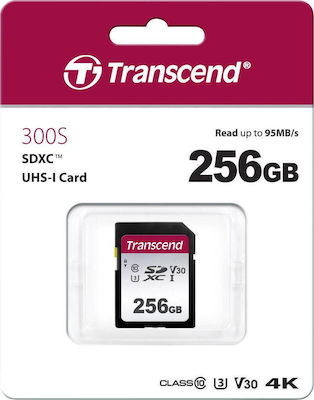 Transcend 300s SDXC 256GB Klasse 10 U3 V30 UHS-I