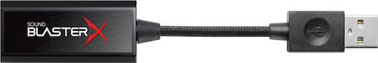 Creative Sound Blasterx G1 Εξωτερική USB Κάρτα Ήχου 7.1