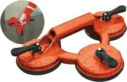 Benman Fiberglass Triple Work Suction Cup with Max Lifting Weight 70kg