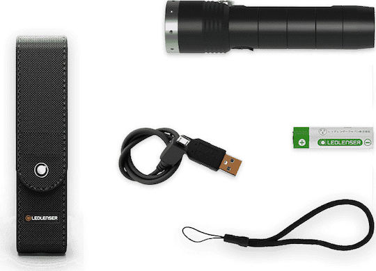 LedLenser Επαναφορτιζόμενος Φακός LED IP54 με Μέγιστη Φωτεινότητα 1000lm MT10