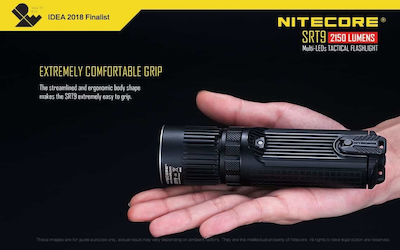 NiteCore Φακός LED UV IPX8 με Μέγιστη Φωτεινότητα 2150lm SRT9
