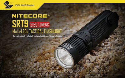 NiteCore Φακός LED UV IPX8 με Μέγιστη Φωτεινότητα 2150lm SRT9