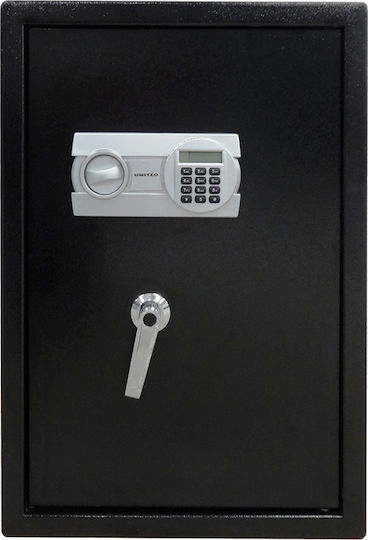 United SFH-1186 Seif cu Blocare Digitală și Cheie cu Dimensiunile L45xW56xH65cm cu Greutatea 36kg