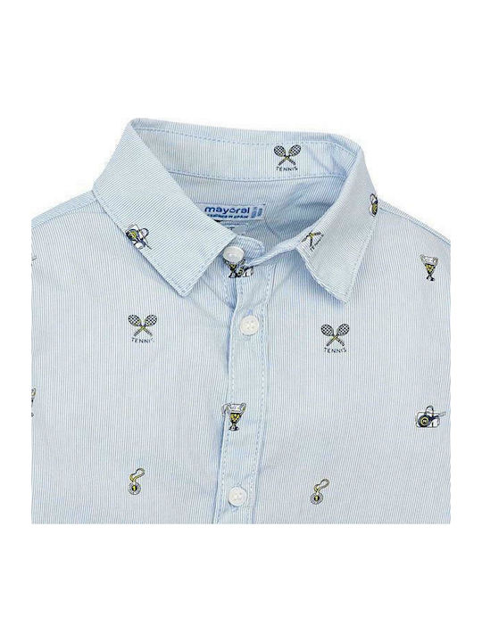 Mayoral Kids Shirt Light Blue