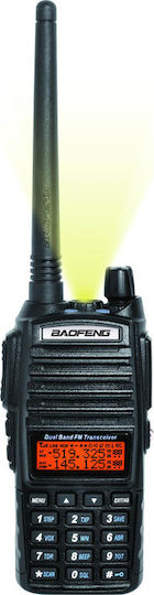 Baofeng UV-82 Ασύρματος Πομποδέκτης UHF/VHF 5W με Μονόχρωμη Οθόνη