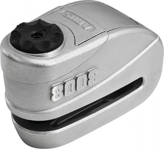 Abus Granit Detecto X Plus 8008 Motorcycle Disc Brake Lock with Alarm & 16mm Pin in Gray