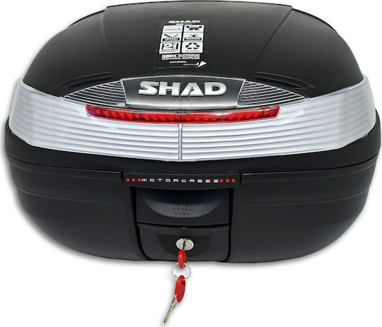 Shad SH37 Motorcycle Top Case 37lt Black D0B37100