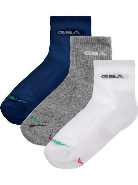 GSA Athletic Kids' Long Socks Aero 500 Multicolored 3 Pairs
