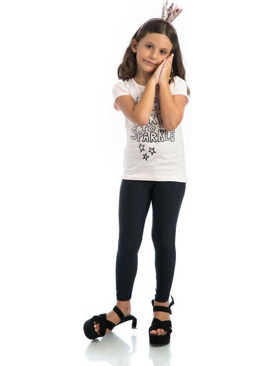 Kinder Leggings Lang Schwarz Jacqueline