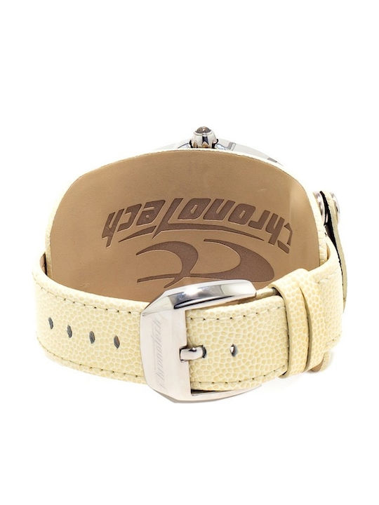 Chronotech Ρολόι Μπαταρίας με Δερμάτινο Λουράκι Chronotech Ρολόι Μπαταρίας με Δερμάτινο Λουράκι