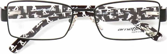 Arnette Ανδρικός Σκελετός Γυαλιών Μαύρος AN6029 501