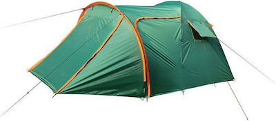 Escape Comfort IV Summer Camping Tent Tunnel Green with Double Cloth for 4 People 420x240x175cm