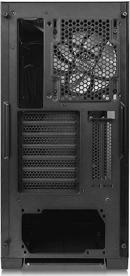 Thermaltake H550 TG ARGB Gaming Middle Tower Carcasă Calculator cu Fereastră Laterală Argintiu